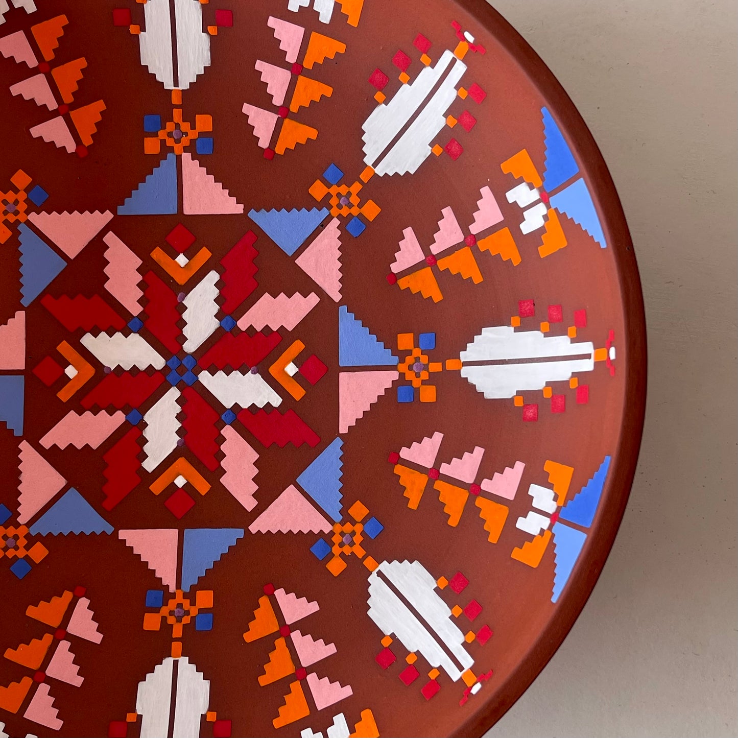 Tatreez-inspired bowl